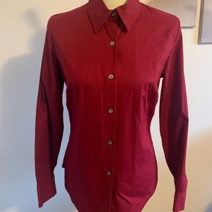 Beautiful Berry Shade Blouse by Calvin Klein